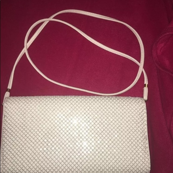 Whiting and Davis white evening purse glomesh - Picture 2 of 5